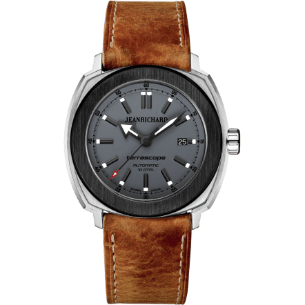JeanRichard Terrascope Stainless Steel / DLC / Grey 60500-11-206-HDE0