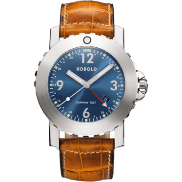 Soarway GMT Stainless Steel / Blue