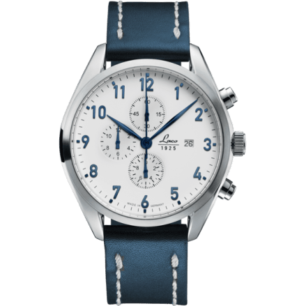 Chronographs Sylt / Stainless Steel / White