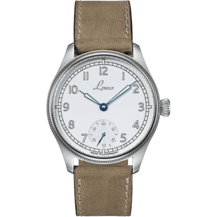 Navy Watch Cuxhaven / Stainless Steel / White
