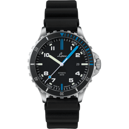 Squad Watch Atlantik / Stainless steel / Black