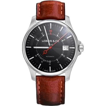 Avantgarde Date – Re-launch Edition Stainless Steel / Black / Buffalo