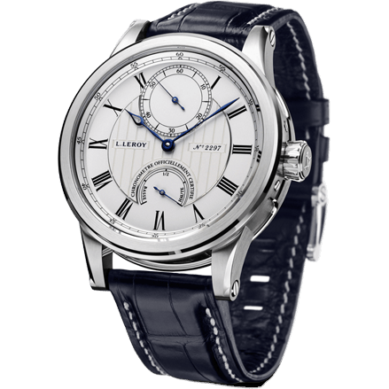 Automatic Deck Chronometer White Gold Silver