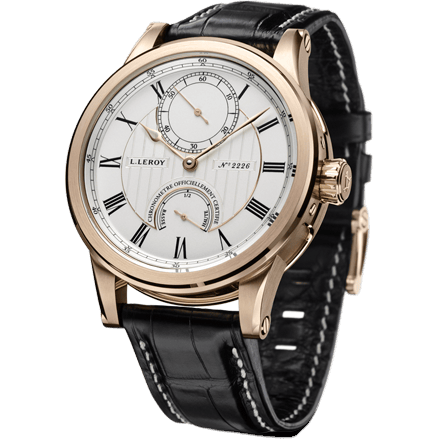 Automatic Deck Chronometer Pink Gold Silver