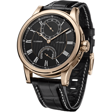 Automatic Deck Chronometer Pink Gold Black