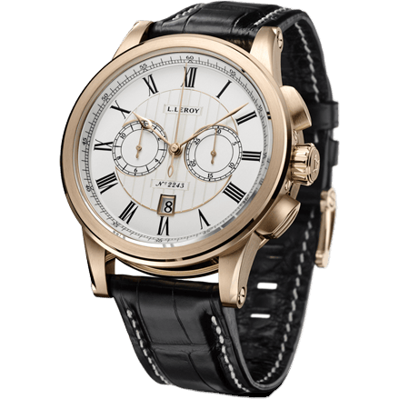 Automatic Deck Chronograph Pink Gold Silver