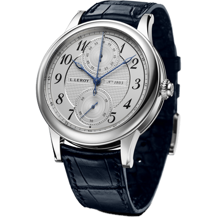 Osmior Automatic Single Push-Piece Chronograph White Gold