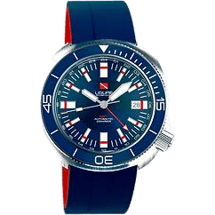 Tartaruga Scuba Diver GMT Stainless Steel / Blue / Rubber