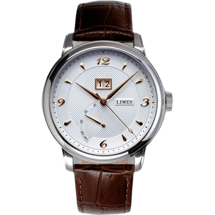 Pharo BigDate - Two-tone / brown leather strep