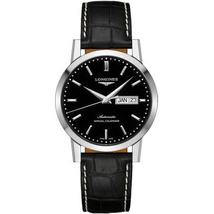 1832 Annual Calendar 40 Stainless Steel / Black