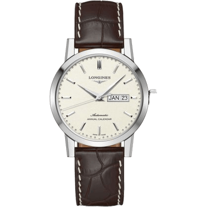 1832 Annual Calendar 40 Stainless Steel / Black
