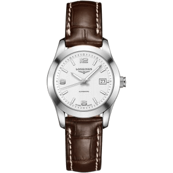Conquest Classic Automatic 29.5 Stainless Steel / White / Strap