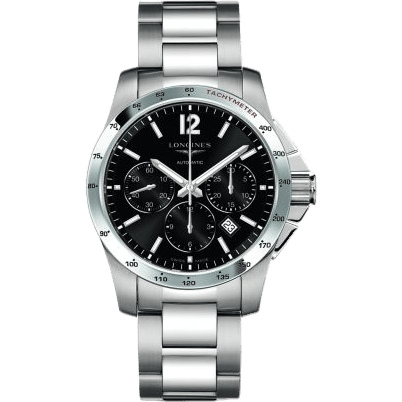 Longines Conquest Chronograph Automatic 41mm Black L2.743.4.56.6