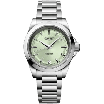 Conquest 34 Stainless Steel / Mint Green / Bracelet
