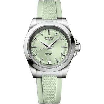 Conquest 34 Stainless Steel / Mint Green / Rubber