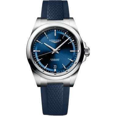 Conquest 38 Stainless Steel / Blue / Rubber