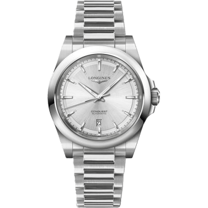 Conquest 41 Stainless Steel / Silver / Bracelet