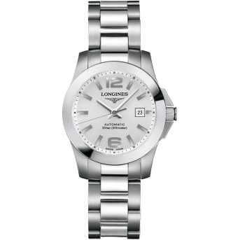 Conquest 29.5 Automatic Stainless Steel Silver