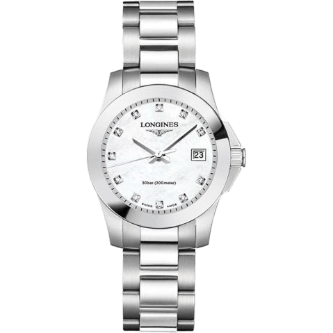 Conquest 29.5 Quartz Stainless Steel