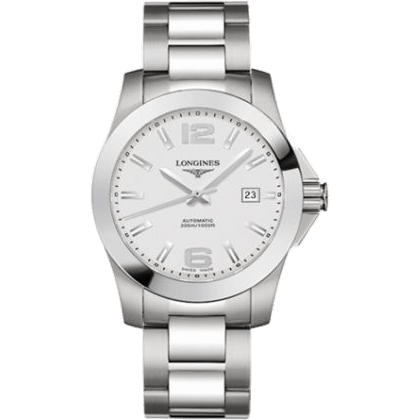 Longines Conquest Automatic 41mm Silver L3.658.4.76.6