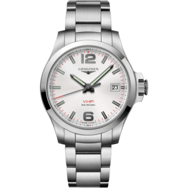 Conquest V.H.P. 41 Stainless Steel / Silver / Bracelet