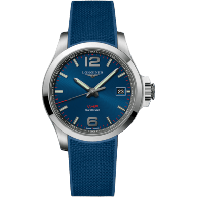 Conquest V.H.P. 41 Stainless Steel / Blue / Rubber