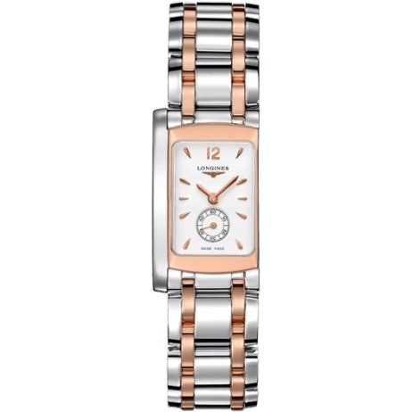Longines DolceVita 20 Quartz Two Tone Pink L5.155.5.18.7