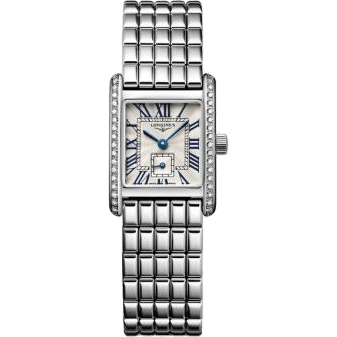 Longines Mini Dolce Vita 21.5 Quartz Stainless Steel - Diamond / Silver / Bracelet L5.200.0.71.6