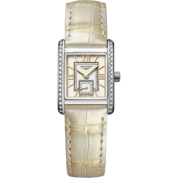 Longines Mini Dolce Vita 21.5 Quartz Stainless Steel - Diamond / Ivory L5.200.0.79.2