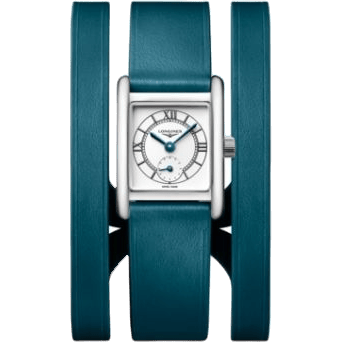 Longines Mini Dolce Vita 21.5 Quartz Stainless Steel / Silver / Triple Cuff Blue L5.200.4.75.9