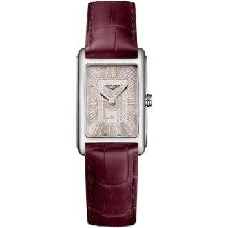 Longines DolceVita 20.8 Quartz Stainless Steel / Ivory Rose - Roman L5.255.4.28.2