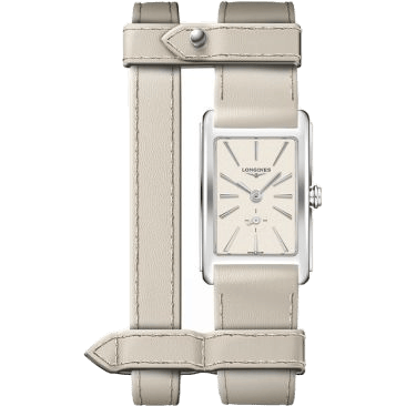 Longines DolceVita 20.8 Quartz Stainless Steel / Beige / Yvy Leather L5.255.4.79.2