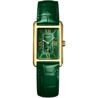Longines DolceVita 20.5 Quartz Yellow Gold / Green L5.255.6.95.2