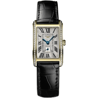 Longines DolceVita 20.5 Quartz Yellow Gold - Diamond / Silver - Roman L5.255.7.71.0