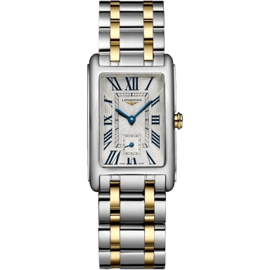 Longines DolceVita 23 Quartz Stainless Steel - Yellow Gold / Silver - Roman / Bracelet L5.512.5.70.7