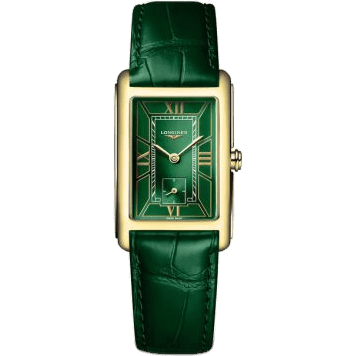 Longines DolceVita 23 Quartz Yellow Gold / Green L5.512.6.95.2