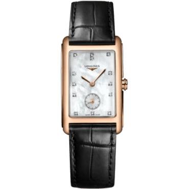Longines DolceVita 23 Quartz Pink Gold / MOP L5.512.8.87.0
