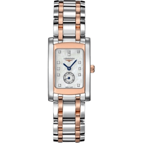 Longines DolceVita 20 Quartz Two Tone Pink L5.155.5.88.7