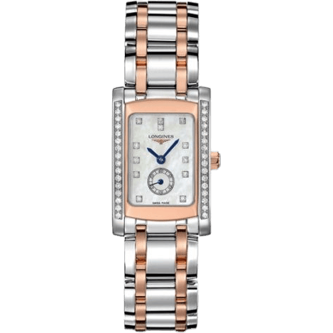 Longines DolceVita 20 Quartz Two Tone Pink Diamond L5.155.5.89.7