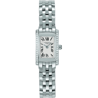 DolceVita 16 Quartz Stainless Steel Diamond Roman