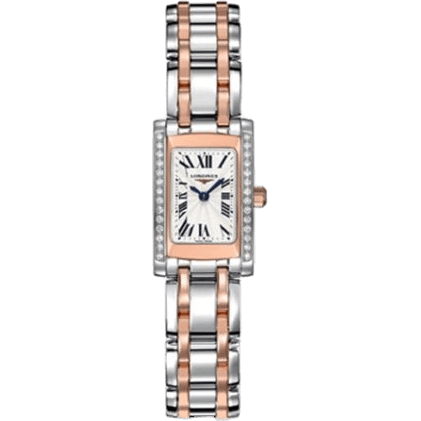 DolceVita 16 Quartz Two Tone Pink Diamond