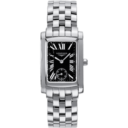 Longines DolceVita 22 Quartz Stainless Steel Black Roman L5.502.4.79.6