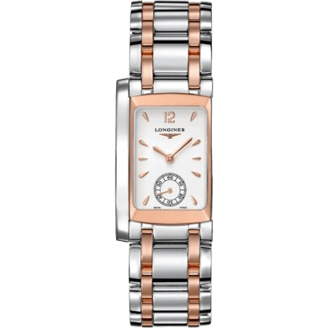 Longines DolceVita 22 Quartz Two Tone Pink L5.502.5.18.7
