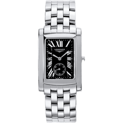 Longines DolceVita 26 Quartz Stainless Steel Black Roman L5.655.4.79.6