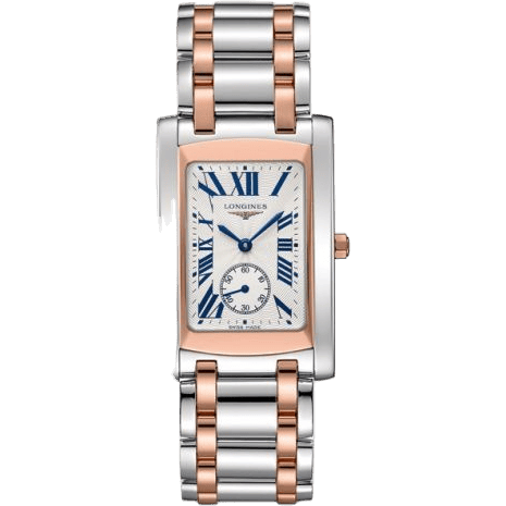 Longines DolceVita 22 Quartz Two Tone Pink L5.655.5.71.7