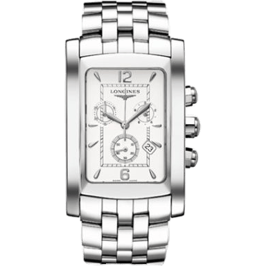 Longines DolceVita XL Chronograph Stainless Steel L5.687.4.16.6