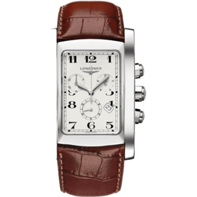 Longines DolceVita XL Chronograph Stainless Steel Arabic L5.687.4.73.4