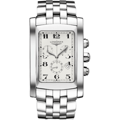 Longines DolceVita XL Chronograph Stainless Steel Arabic L5.687.4.73.6