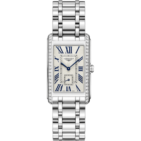 Longines DolceVita 25.8 Quartz Stainless Steel / Diamond / Silver / Bracelet L5.755.0.71.6