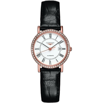 Elegant Collection Automatic 27.2 Pink Gold / Diamond / White
